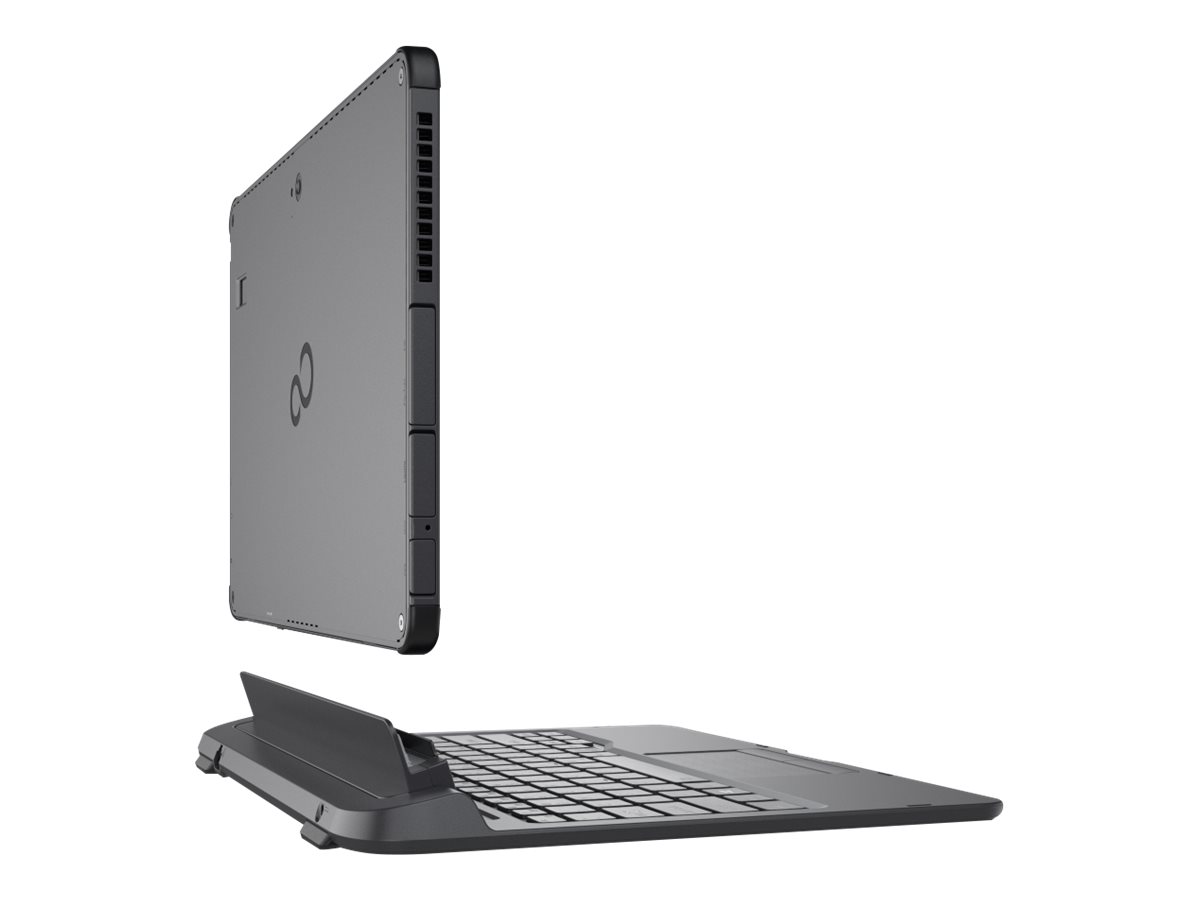 Fujitsu Stylistic Q7311 - Tablet - mit Tastatur-Dock - Core i5 1135G7 / 2.4 GHz - Win 10 Pro 64-Bit - Iris Xe Graphics - 16 GB RAM - 512 GB SSD FDE, Wert Ausdauer - 33.8 cm (13.3")