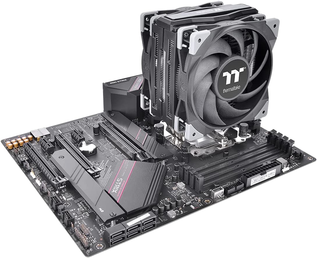Thermaltake Toughair 510 Prozessor Kühler 12 cm Schwarz Thermaltake Toughair 510 Prozessor Kühler 12 cm Schwarz