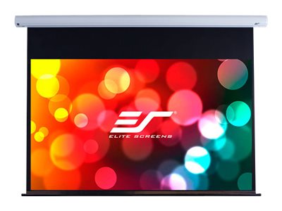 Elite Screens Saker Series SK100XHW-E12 - Leinwand - Deckenmontage möglich, geeignet für Wandmontage - motorisiert - 230 V - 254 cm (100")
