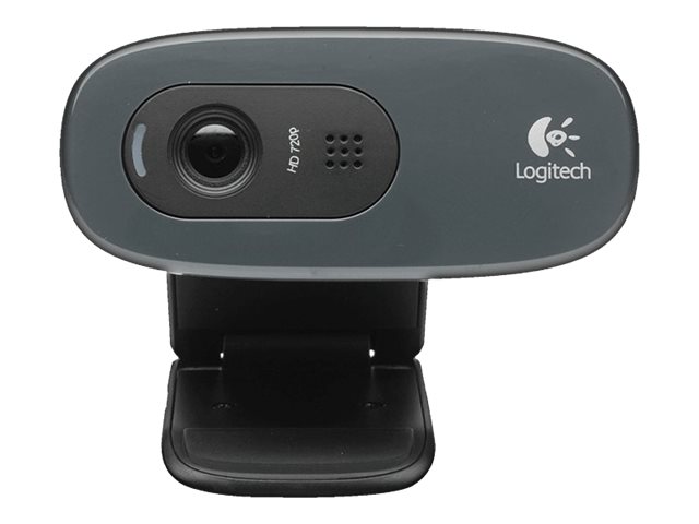Logitech C270 HD Webcam - grau