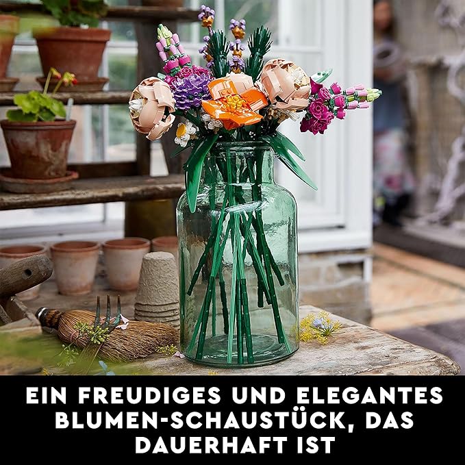 LEGO Botanicals Blumenstrauß - Künstliche Blumen Set für Erwachsene - Zimmerdeko und Geschenkidee für Frauen & Männer - Wohnaccessoires - Botanik Kollektion 10280 LEGO Botanicals Blumenstrauß - Künstliche Blumen Set für Erwachsene - Zimmerdeko und Geschenkidee für Frauen & Männer - Wohnaccessoires - Botanik Kollektion 10280