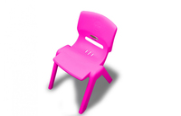 JAMARA Kinderstuhl Smiley bis 100 KG pink - Baby-/Kinderstuhl - Kunststoff - Pink - 100 kg