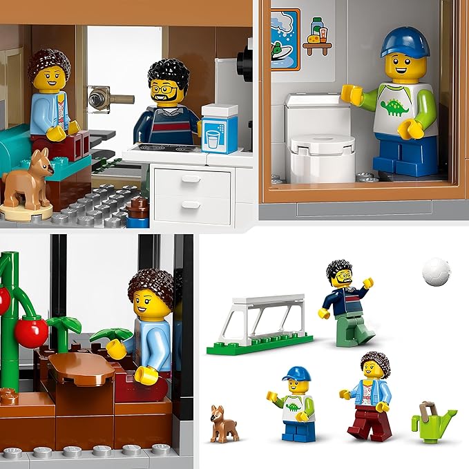 LEGO City   Familienhaus mit    Elektroauto           60398