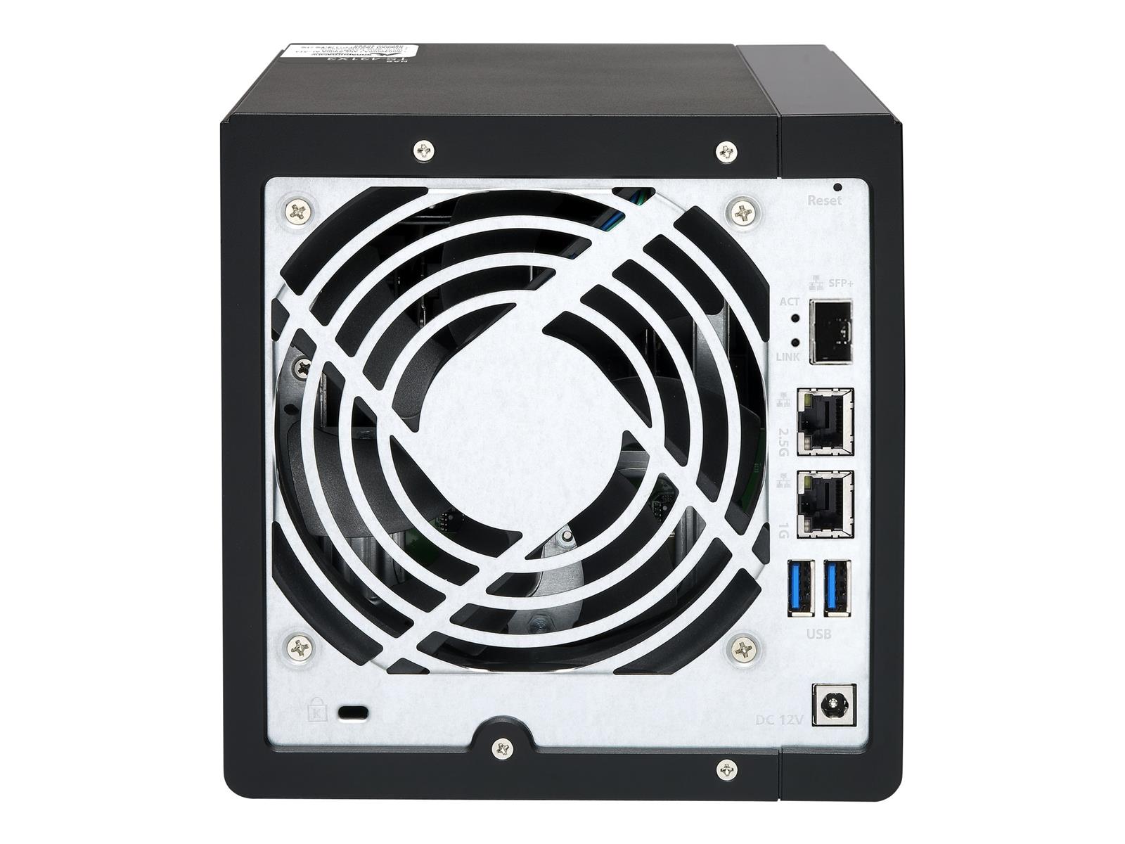 QNAP TS-431X3 - NAS-Server - 4 Schächte - SATA 6Gb/s QNAP TS-431X3 - NAS-Server - 4 Schächte - SATA 6Gb/s