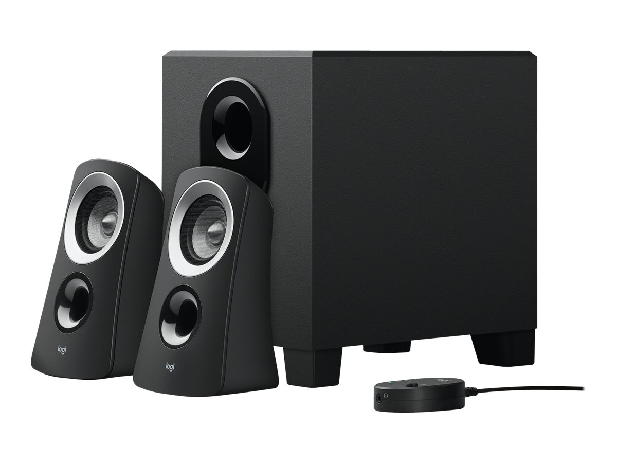Logitech 980-000413 Lautsprecherset 25 W PC Schwarz 2.1 Kanäle 5 W