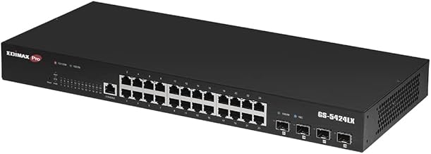 EDIMAX Switch Pro 28x GE GS-5424LX Rackmount