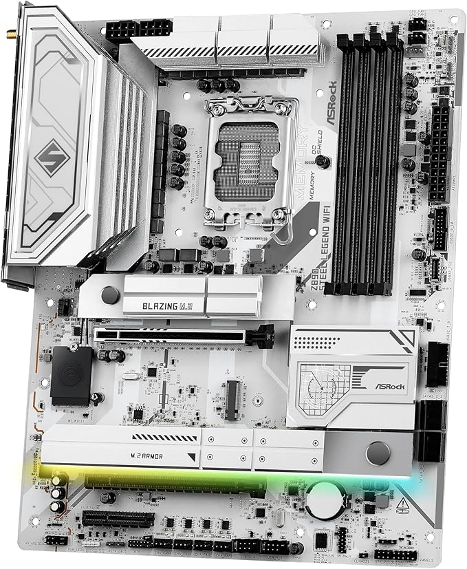 Asrock Z890 Steel Legend WiFi Intel Z890 LGA 1851 (Socket V1) ATX Asrock Z890 Steel Legend WiFi Intel Z890 LGA 1851 (Socket V1) ATX