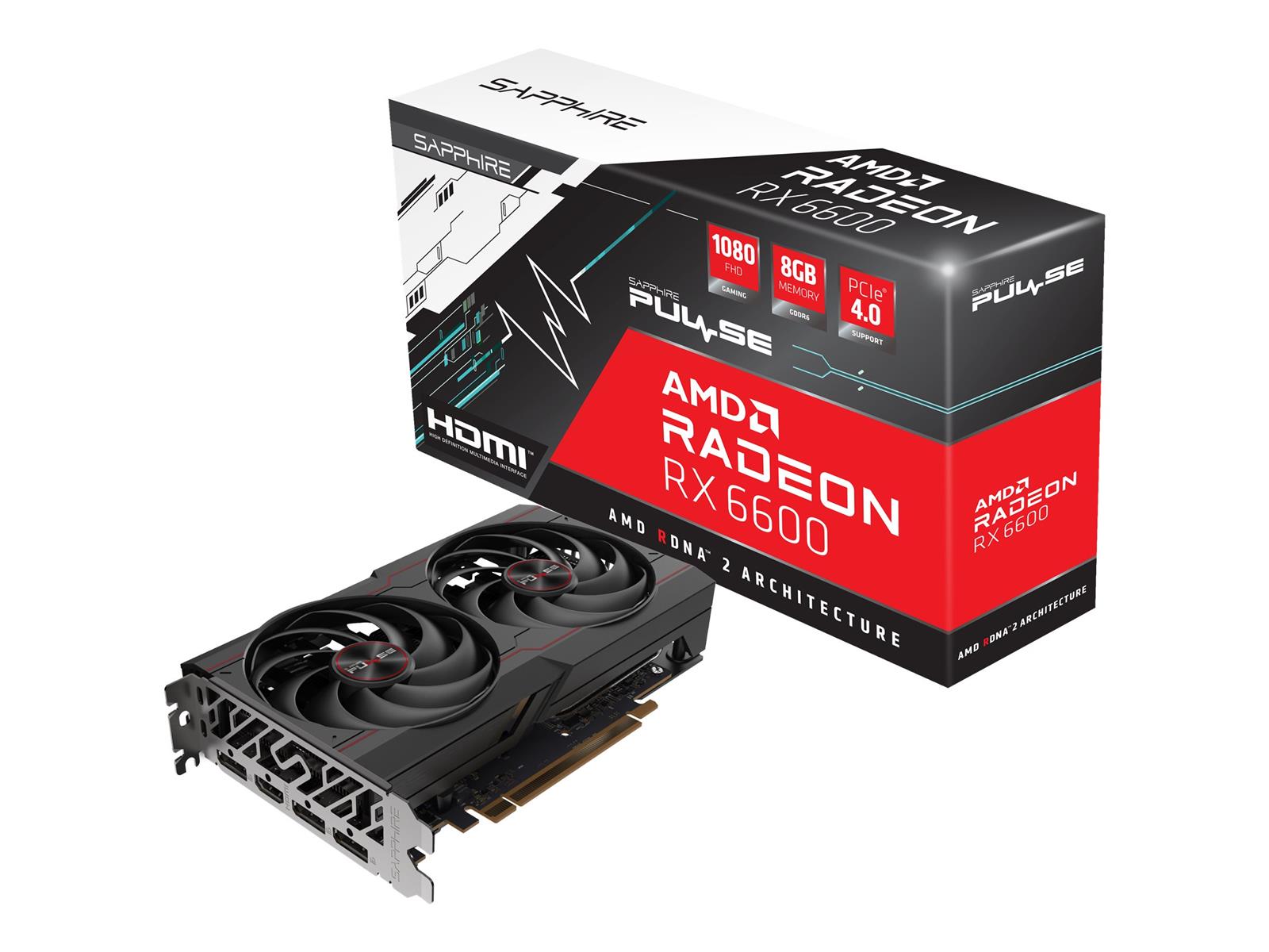 Sapphire Pulse Radeon RX 6600 - Grafikkarten