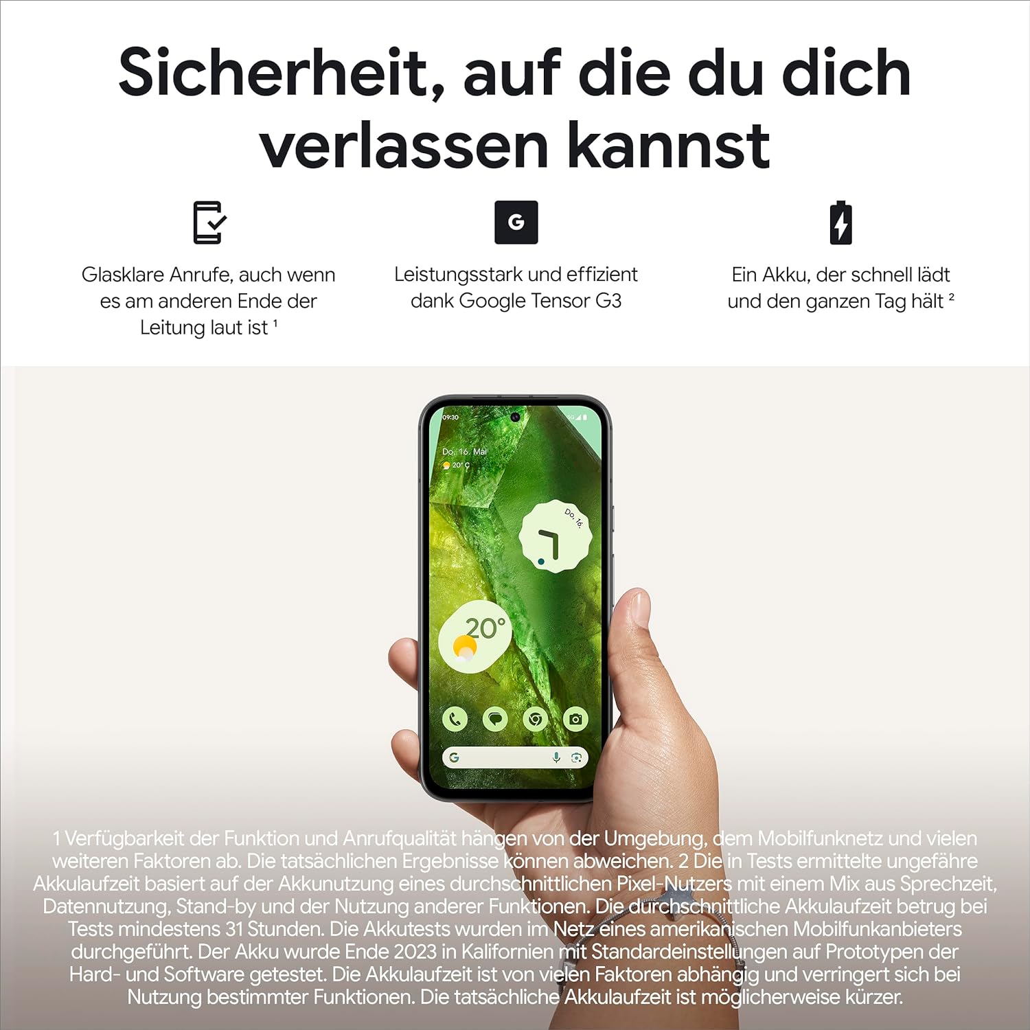 Google Pixel 8a - 5G Smartphone - Dual-SIM - RAM 8 GB / Interner Speicher 128 GB - OLED-Display - 6.1" - 2400 x 1080 Pixel (120 Hz) Google Pixel 8a - 5G Smartphone - Dual-SIM - RAM 8 GB / Interner Speicher 128 GB - OLED-Display - 6.1" - 2400 x 1080 Pixel (120 Hz)