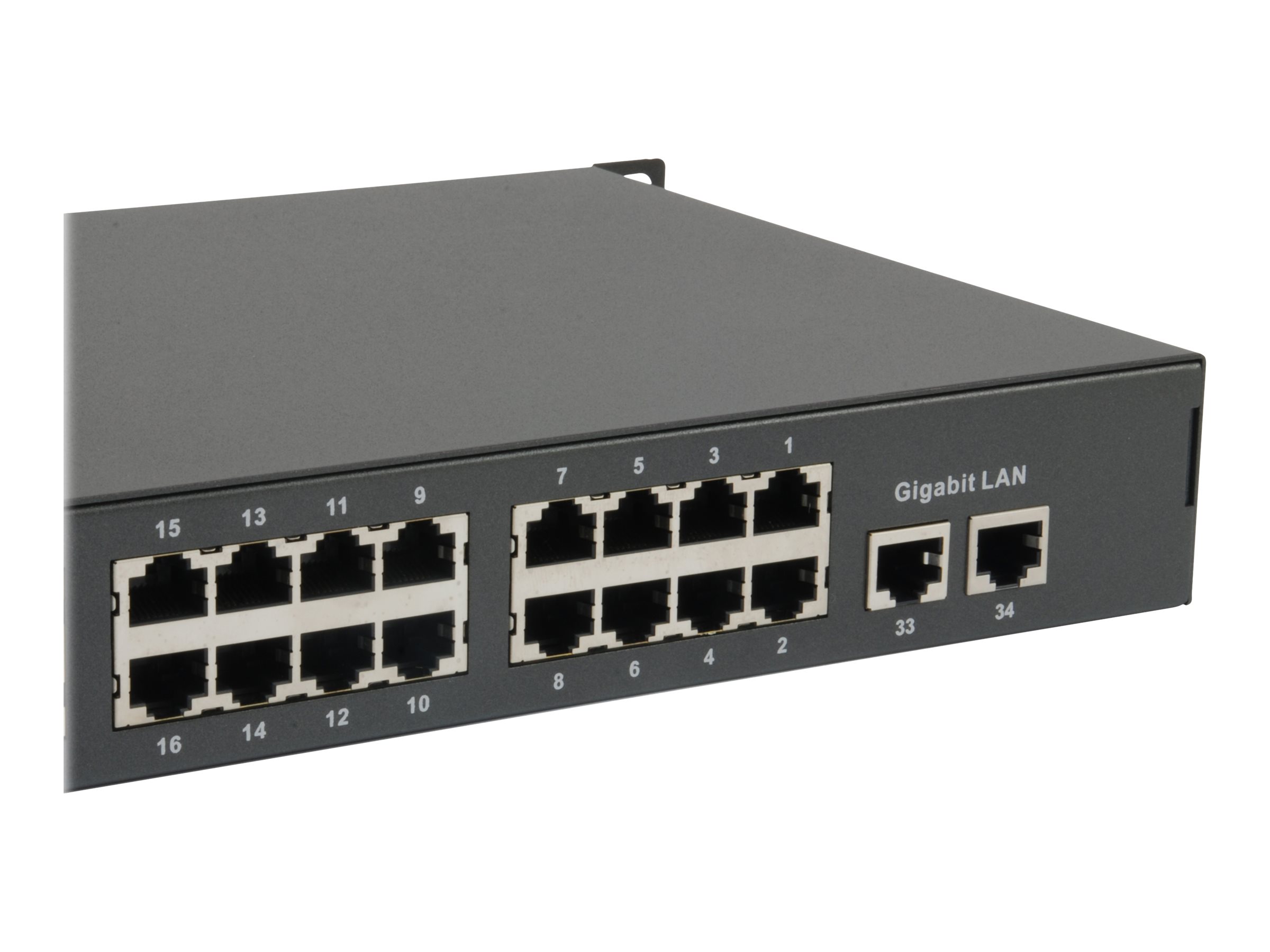 LevelOne FGP-3400W760 Netzwerk-Switch Unmanaged Fast Ethernet (10/100) Power over Ethernet (PoE) Schwarz