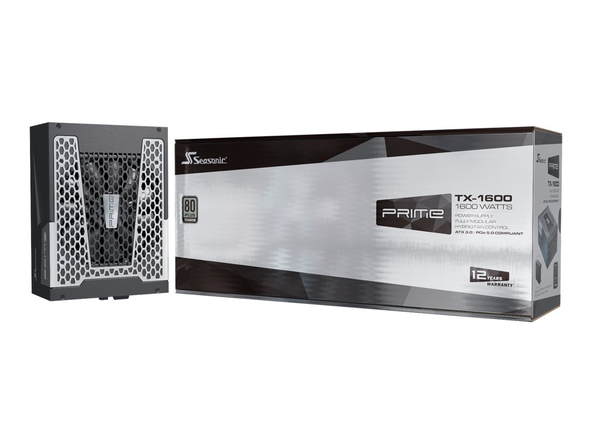 Seasonic Prime TX 1600 - Netzteil (intern) - ATX12V 3.0/ EPS12V Seasonic Prime TX 1600 - Netzteil (intern) - ATX12V 3.0/ EPS12V