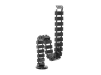 Equip 650808 Kabel-Organizer Flur Schwarz 1 Stück(e)