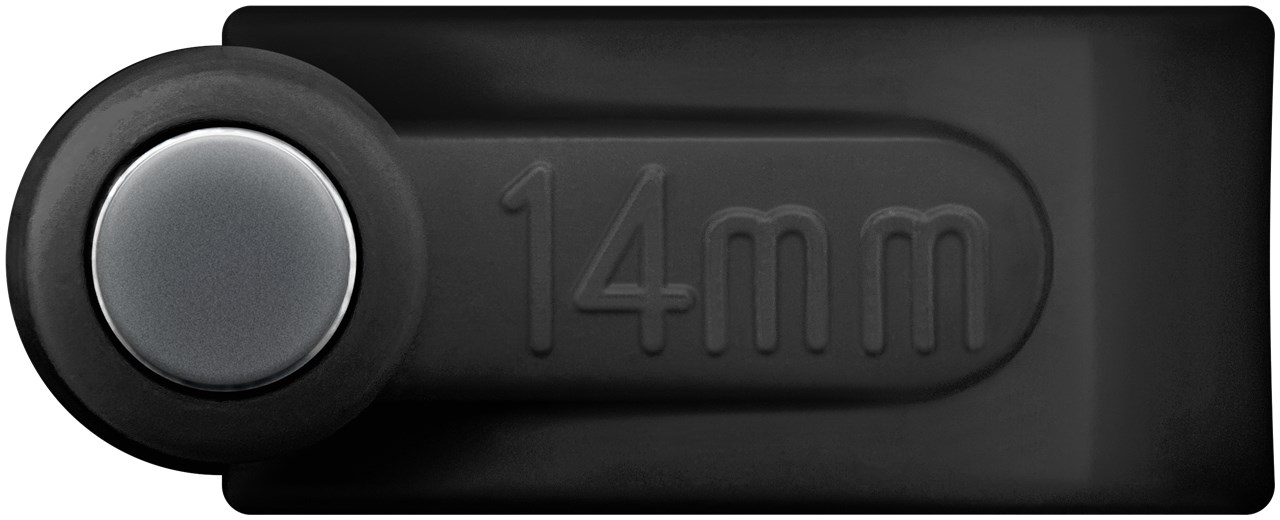 Kabelschelle 14 mm, schwarz