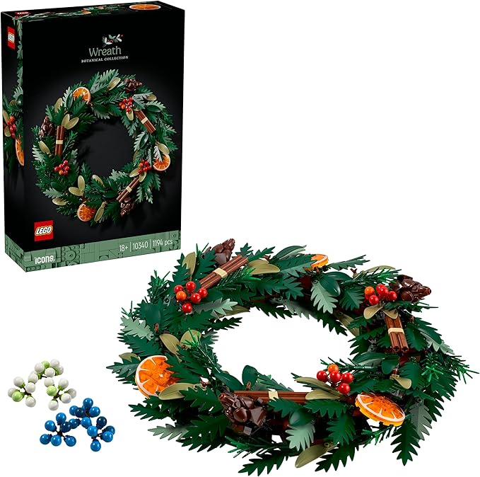 LEGO Icons Weihnachtskranz  10340