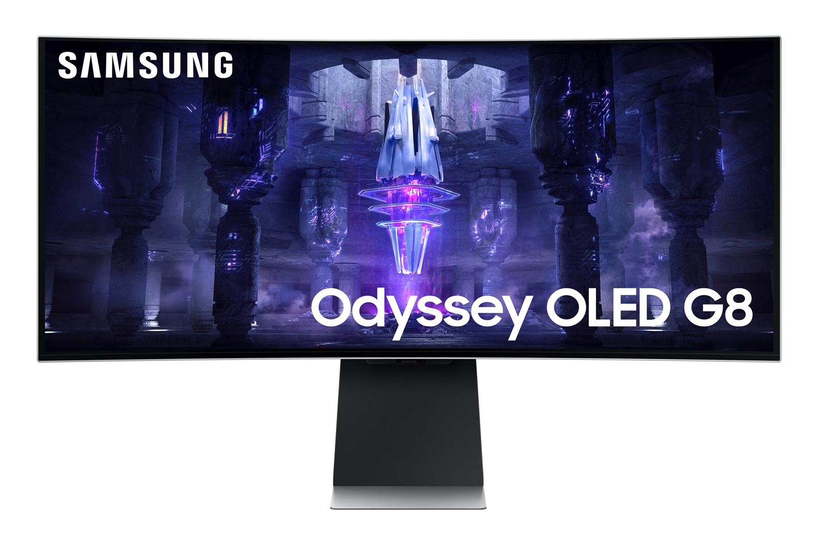 Samsung G85SB Computerbildschirm 86,4 cm (34") 3440 x 1440 Pixel UltraWide Quad HD OLED Silber