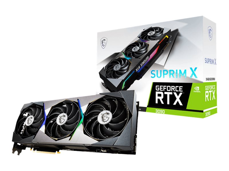MSI GeForce RTX 3090 SUPRIM X 24G - Grafikkarten