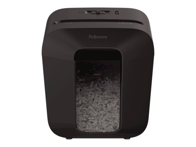 Fellowes Powershred LX70 Aktenvernichter Partikelschnitt-Zerkleinerung Schwarz