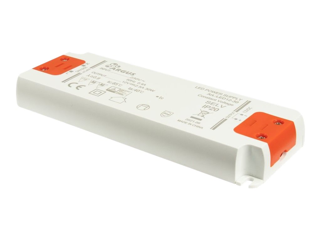 Inter-Tech LED Trafo  LED12-30 30W, 12V, 2500mA, IP20 retail