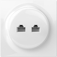 Fibaro Walli N - 2 x RJ-45 - Weiß - 86 mm - 42 mm - 86 mm - 1 Stück(e)
