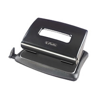 Herlitz Bürolocher 1.6mm mit Anschlag schwarz