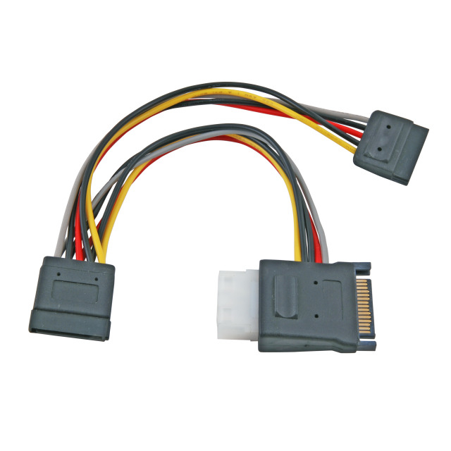EFB Elektronik EFB-Elektronik - Netzteil - interne Stromversorgung, 4-polig, SATA-Stromstecker zu SATA-Stromstecker
