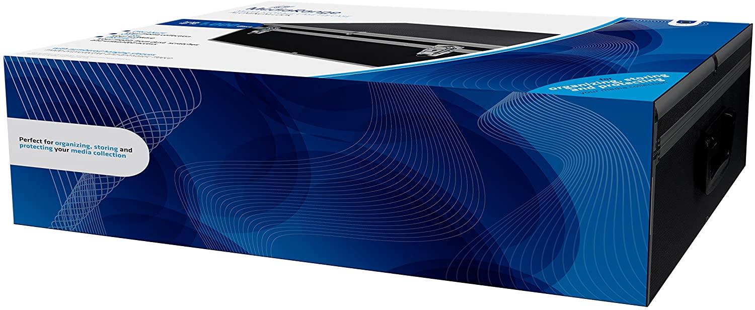 MEDIARANGE DJ-Case - CD/DVD-Mappe - Kapazität: 1000 CD/DVD