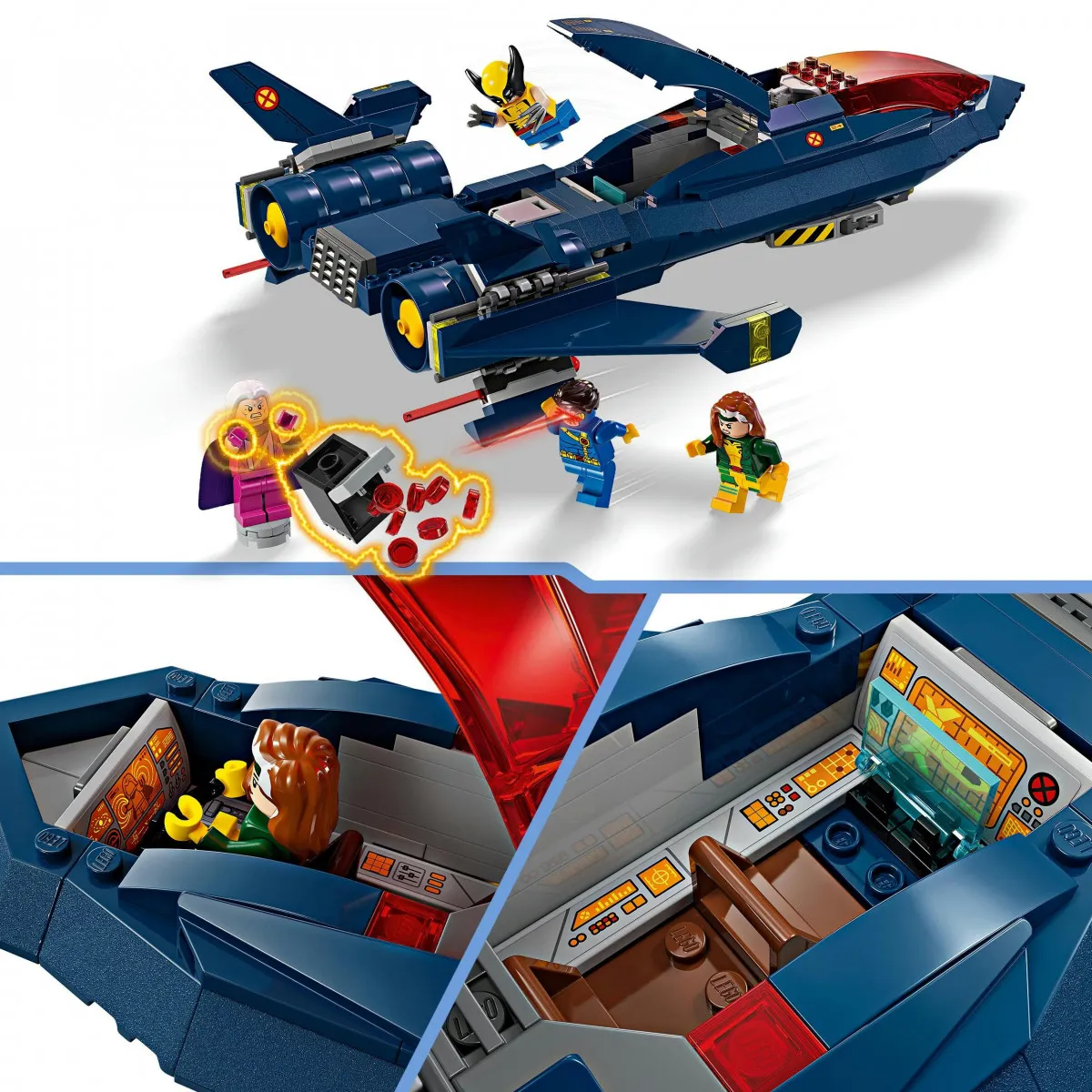 LEGO® 76281 Marvel Super Heroes™ - X-Jet der X-Men (359 Teile)