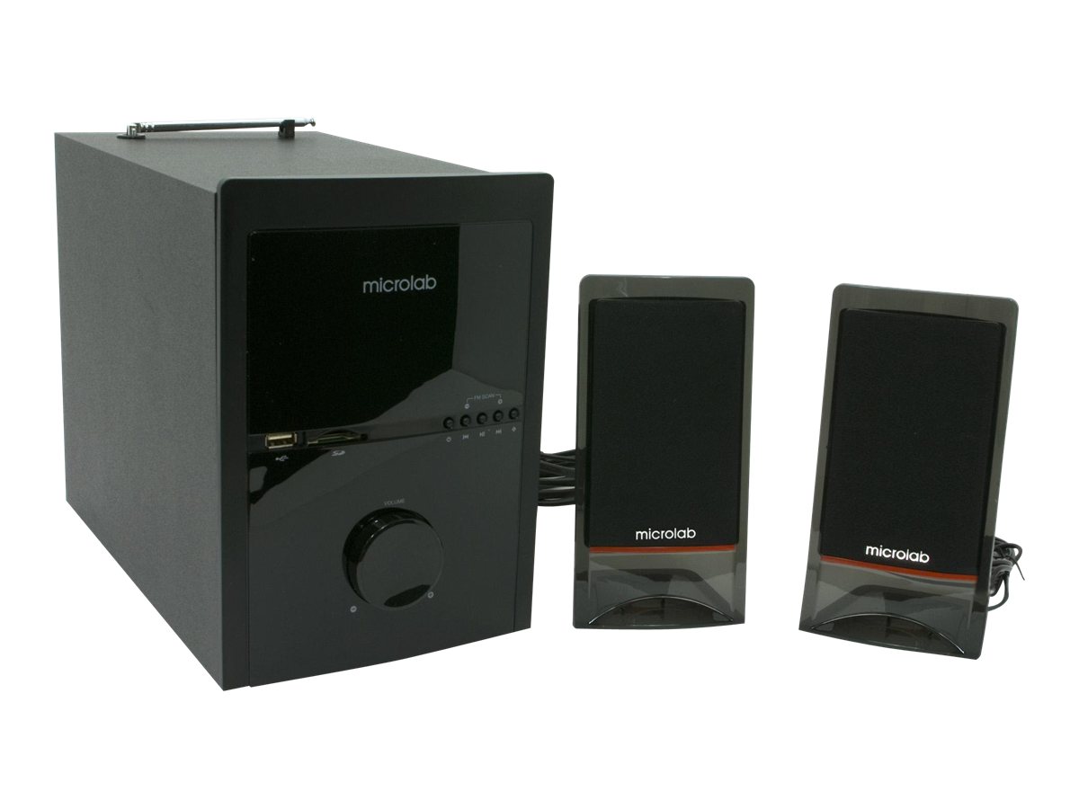 Microlab M 700U - Lautsprechersystem - für PC - 2.1-Kanal - 46 Watt (Gesamt)