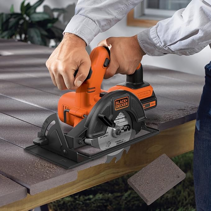 Black&Decker Akku-Handkreiss. 18V, ohne Akku u. LG BDCCS18N