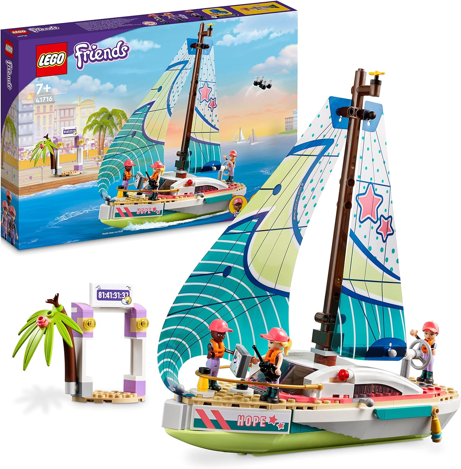LEGO Friends 41716 Stephanies Segelabenteuer