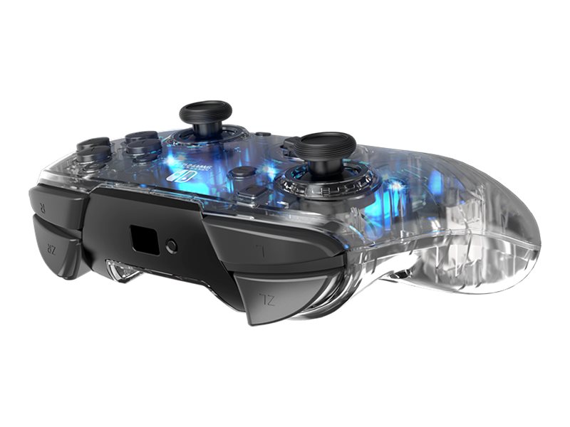 PDP Afterglow Schwarz, Transparent Gamepad Analog / Digital Nintendo Switch, Nintendo Switch Lite, Nintendo Switch OLED