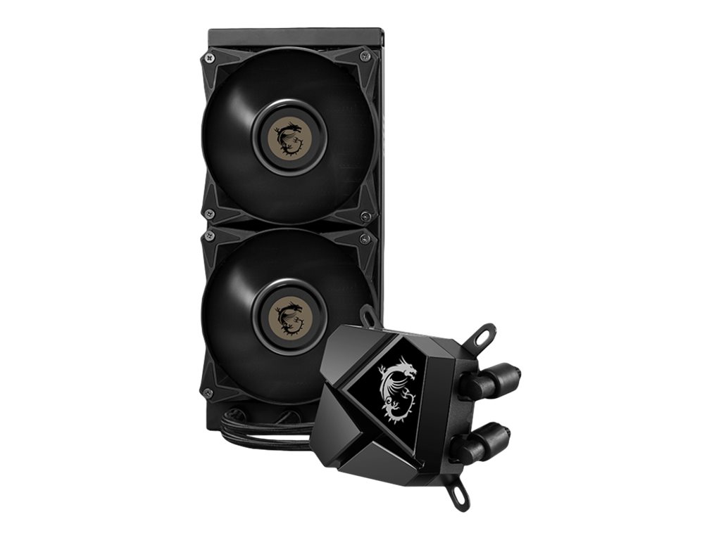 MSI MAG CORELIQUID P240 - Prozessor-Flüssigkeitskühlsystem - (für: LGA1156, AM2, AM2+, LGA1366, AM3, LGA1155, AM3+, LGA2011, FM1, FM2, LGA1150, FM2+, LGA2011-3, LGA1151, AM4, LGA2066, LGA1200, LGA1700)