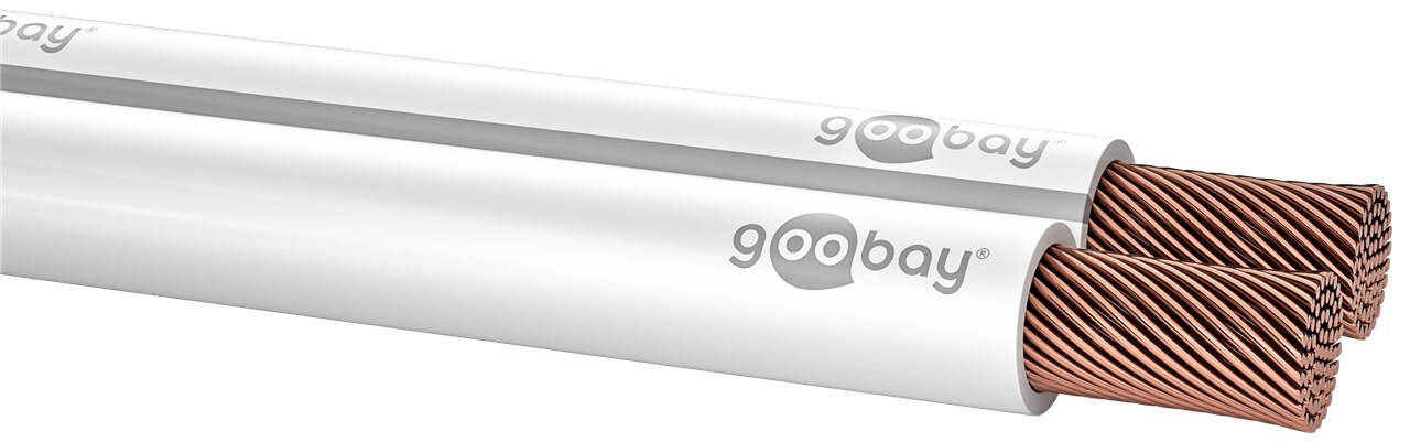 Lautsprecherkabel weiß CCA Lautsprecherkabel weiß CCA