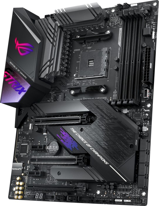 ASUS ROG Strix X570-E Gaming - Motherboard - ATX - Socket AM4 - AMD X570 Chipsatz - USB-C Gen2, USB 3.2 Gen 1, USB 3.2 Gen 2 - Bluetooth, Gigabit LAN, 2.5 Gigabit LAN, Wi-Fi - Onboard-Grafik (CPU erforderlich)