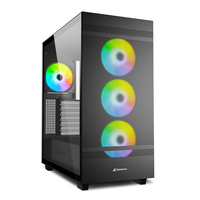 Sharkoon REBEL C50 RGB ATX Full Tower Schwarz Sharkoon REBEL C50 RGB ATX Full Tower Schwarz