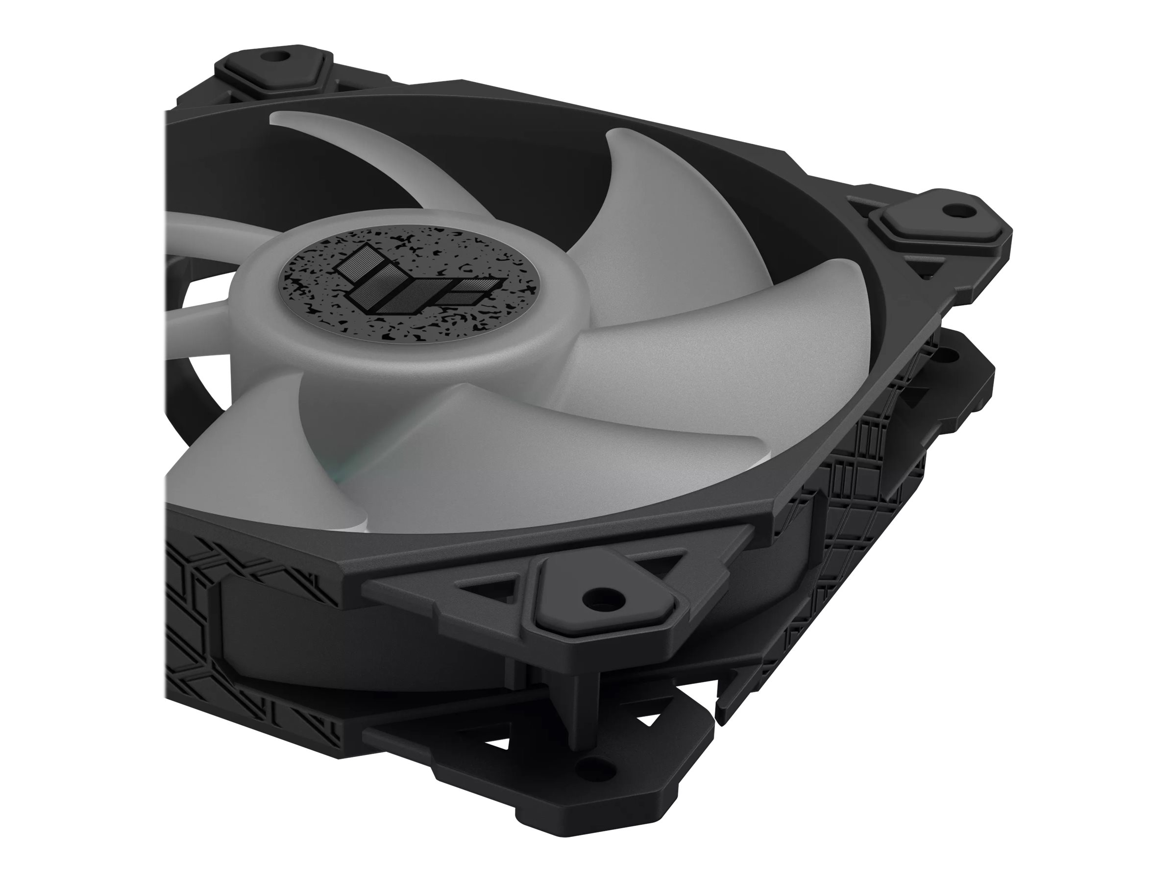 ASUS TUF Gaming TF120 ARGB Fan - Triple Fan Kit with ARGB Controller Computergehäuse Luftkühlung 12 cm Schwarz