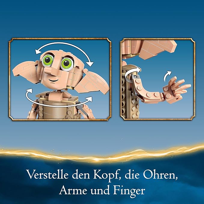LEGO® 76421 - Harry Potter™ Dobby der Hauself (403 Teile)