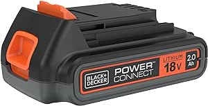 Black+Decker BL 2018, Li-Ion Akku 18V 2.0Ah, schwarz orange