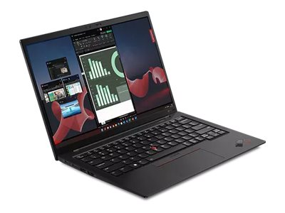 Lenovo ThinkPad X1 Carbon Gen 11 21HM - 180°-Scharnierdesign - Intel Core i7 1355U / 1.7 GHz - Evo - Win 11 Pro - Intel Iris Xe Grafikkarte - 32 GB RAM - 1 TB SSD TCG Opal Encryption 2, NVMe, Performance - 35.6 cm (14")