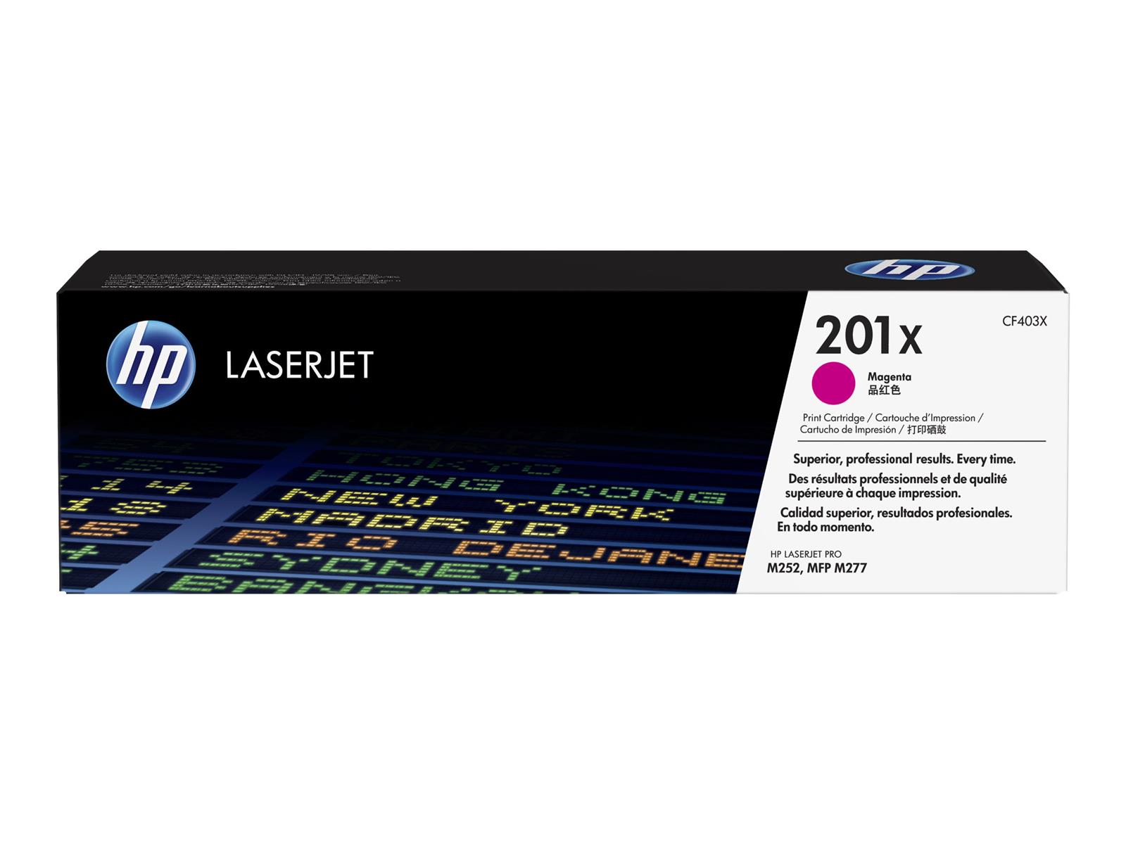 HP 201X Magenta Original LaserJet Tonerkartusche mit hoher Reichweite