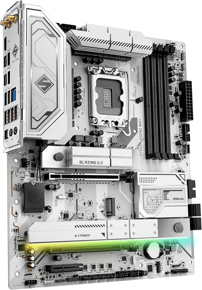 Asrock Z890 Steel Legend WiFi Intel Z890 LGA 1851 (Socket V1) ATX Asrock Z890 Steel Legend WiFi Intel Z890 LGA 1851 (Socket V1) ATX