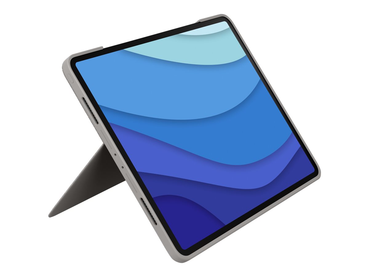 Logitech Combo Touch für iPad Pro 12.9 6. Gen. Hellgrau iPad Pro 129 Deutsch