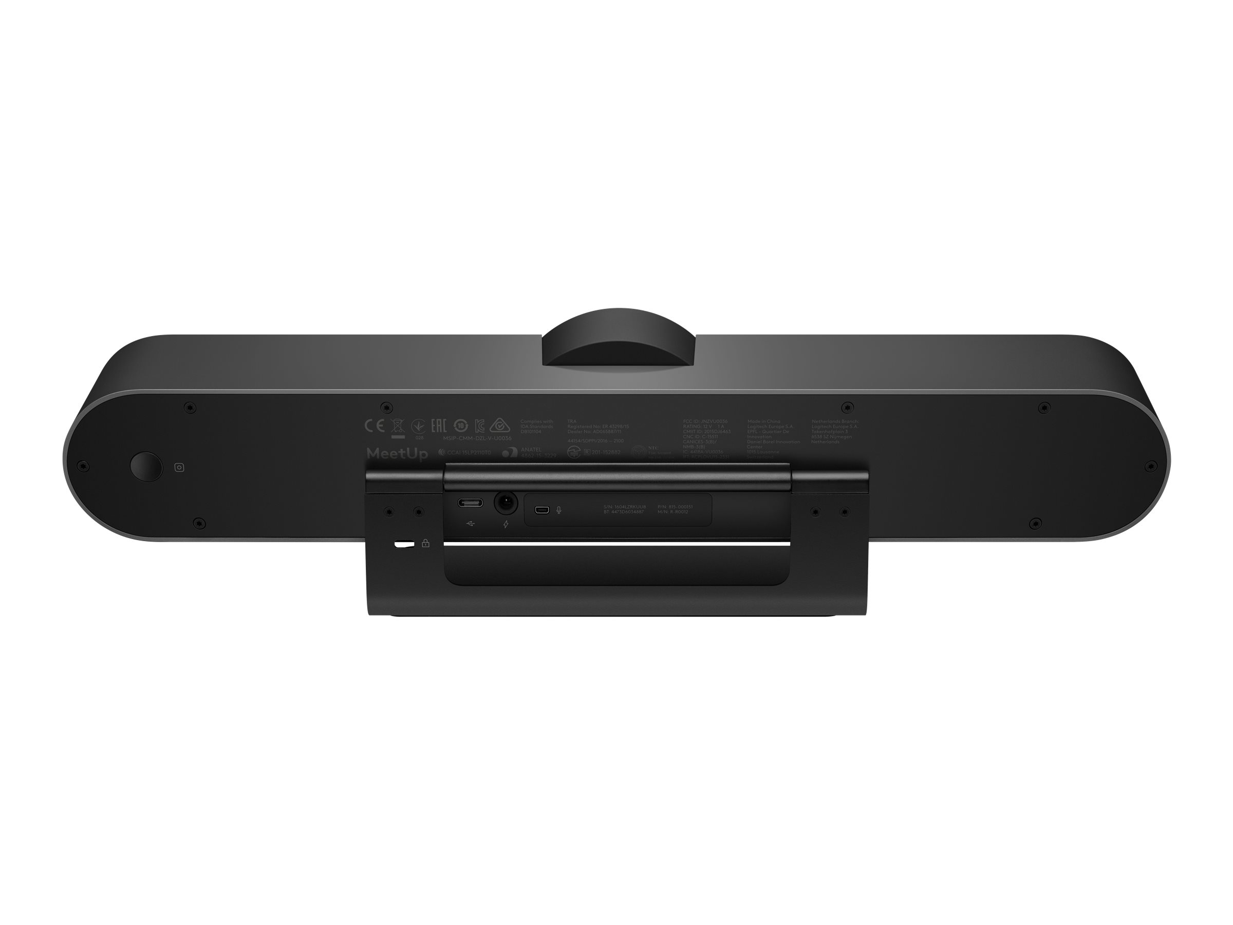 Logitech MeetUp Schwarz 3840 x 2160 Pixel 30 fps
