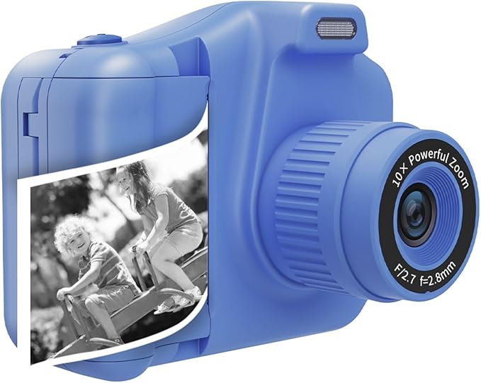 Denver KPC-1370 blau Kinderkamera mit Drucker