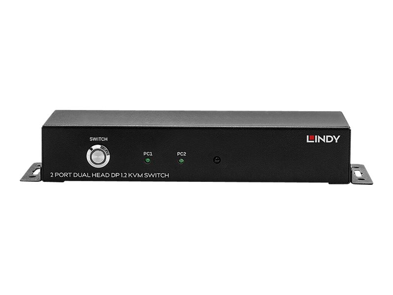 Lindy KVM-/Audio-/USB-Switch - 2 x KVM/Audio/USB Lindy KVM-/Audio-/USB-Switch - 2 x KVM/Audio/USB