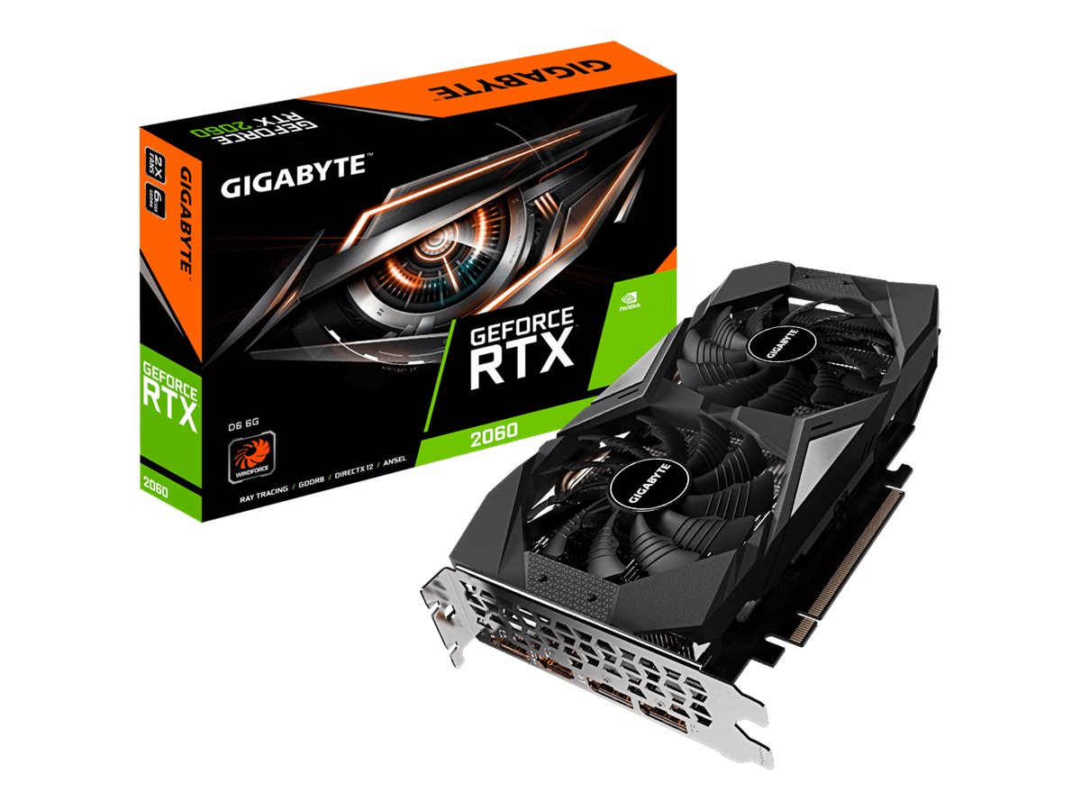 Gigabyte GeForce RTX 2060 D6 6G - Grafikkarten