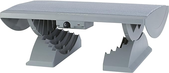 MAUL ergonomische Füßstütze Pro beheizt 45x39cm grau