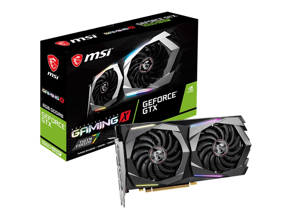 MSI GeForce GTX 1660 SUPER GAMING X - Grafikkarten MSI GeForce GTX 1660 SUPER GAMING X - Grafikkarten
