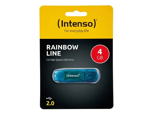 Intenso Rainbow Line USB-Stick 4 GB USB Typ-A 2.0 Blau