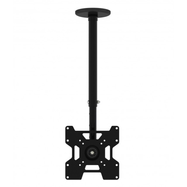 Techly Klammer - für LCD-Display - Stahl - Schwarz - Bildschirmgröße: 58.4-94 cm (23"-37")